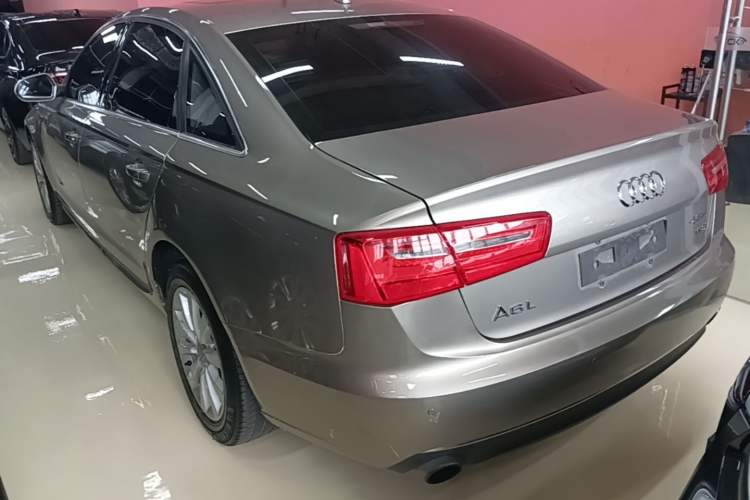 Used Audi A6L 2014 TFSI Standard Model Rear Left 45 Deg