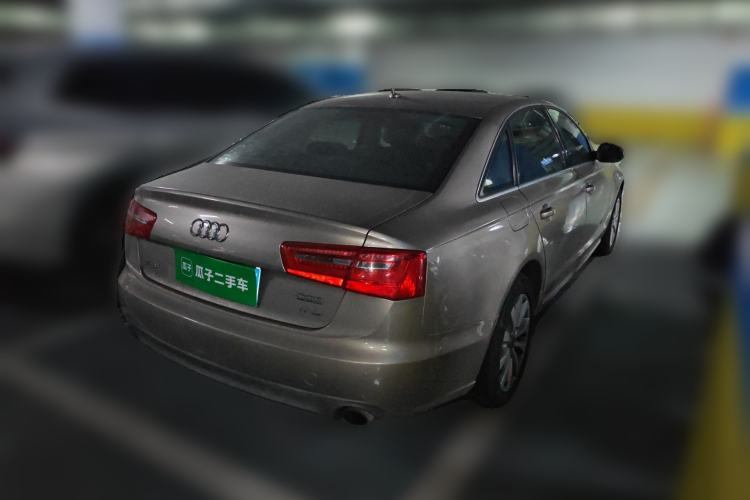 Used Audi A6L 2014 TFSI Standard Model Rear Right 45 Deg