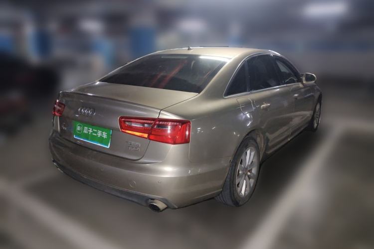Used Audi A6L 2014 TFSI Standard Model Rear Right 45 Deg