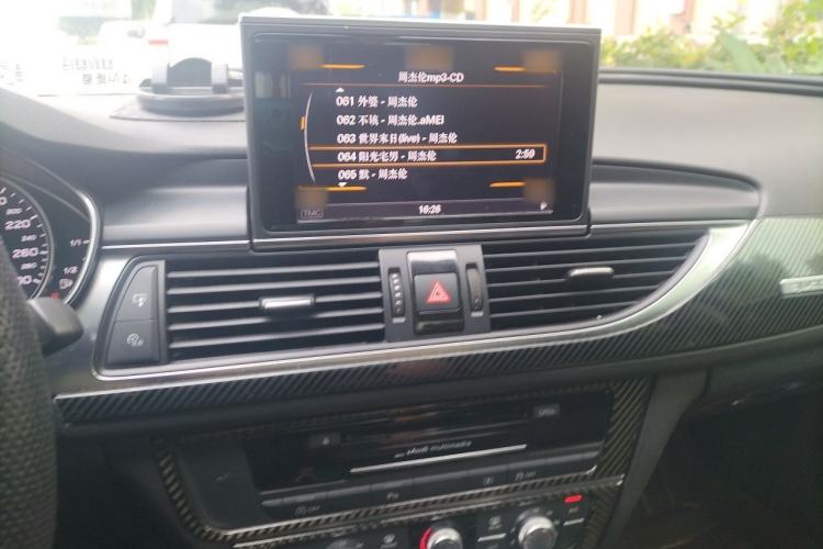 Used Audi A6L 2014 TFSI Comfort Model Audio And AC Panel