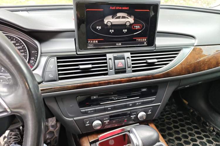Used Audi A6L 2014 30 FSI Comfort Model Audio And AC Panel