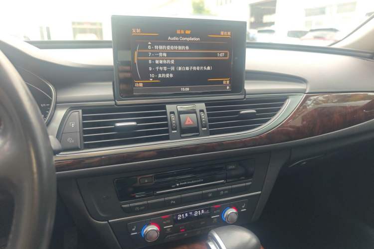 Used Audi A6L 2014 30 FSI Comfort Model Audio And AC Panel