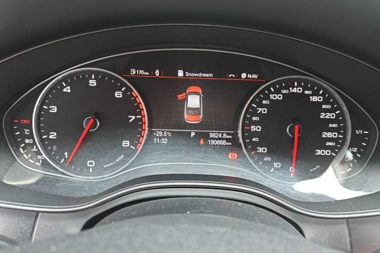 Used Audi A6L 2014 TFSI Standard Model Instrument Cluster