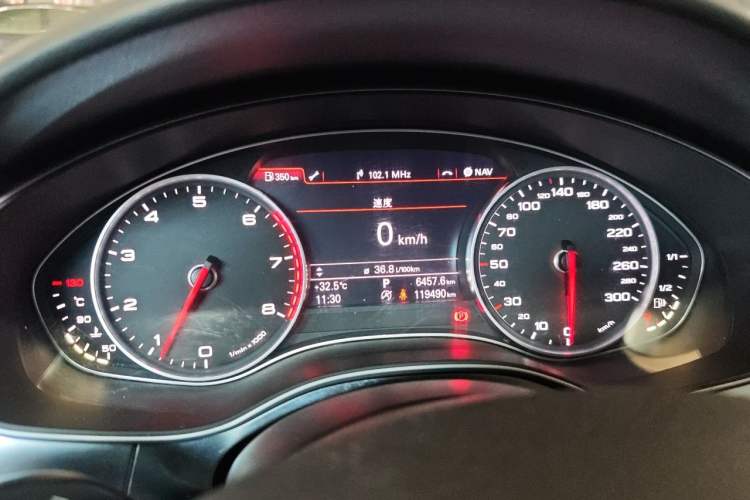 Used Audi A6L 2014 TFSI Standard Model Instrument Cluster