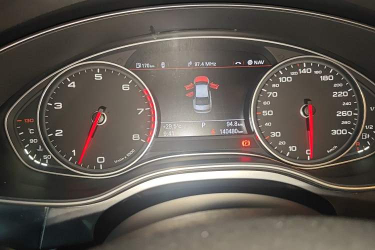 Used Audi A6L 2014 30 FSI Comfort Model Instrument Cluster