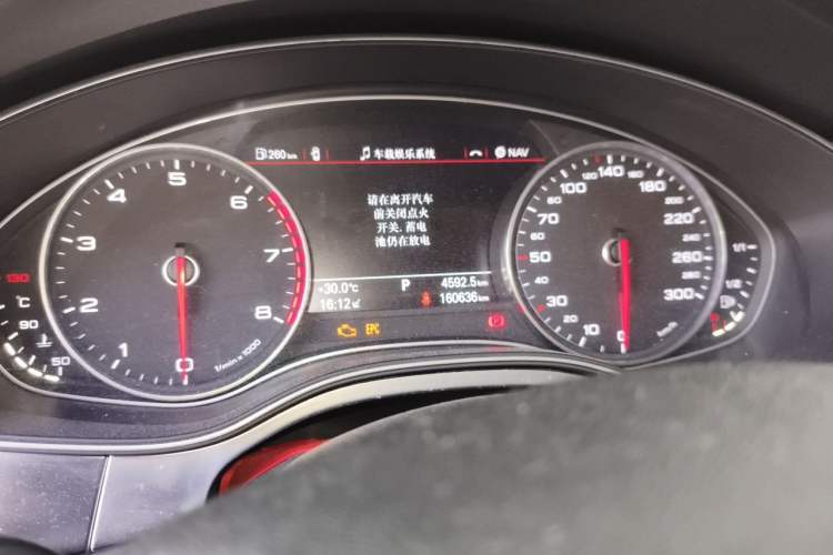 Used Audi A6L 2014 TFSI Standard Model Instrument Cluster
