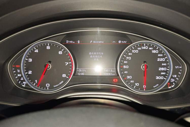 Used Audi A6L 2014 30 FSI Comfort Model Instrument Cluster