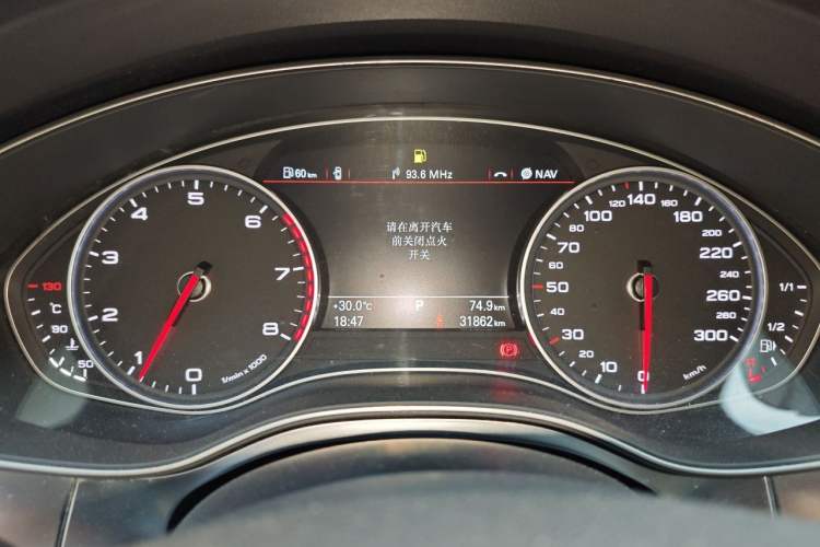 Used Audi A6L 2014 TFSI Standard Model Instrument Cluster
