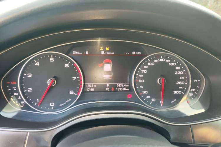 Used Audi A6L 2014 TFSI Standard Model Instrument Cluster