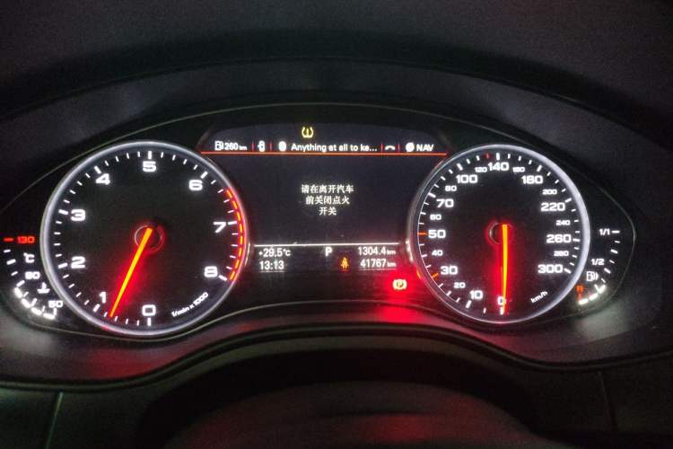 Used Audi A6L 2014 30 FSI Comfort Model Instrument Cluster