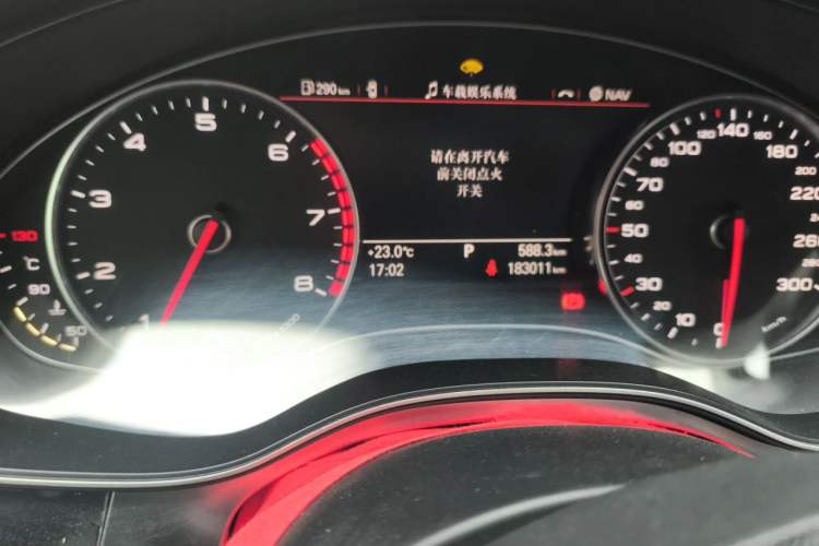 Used Audi A6L 2014 TFSI Standard Model Instrument Cluster