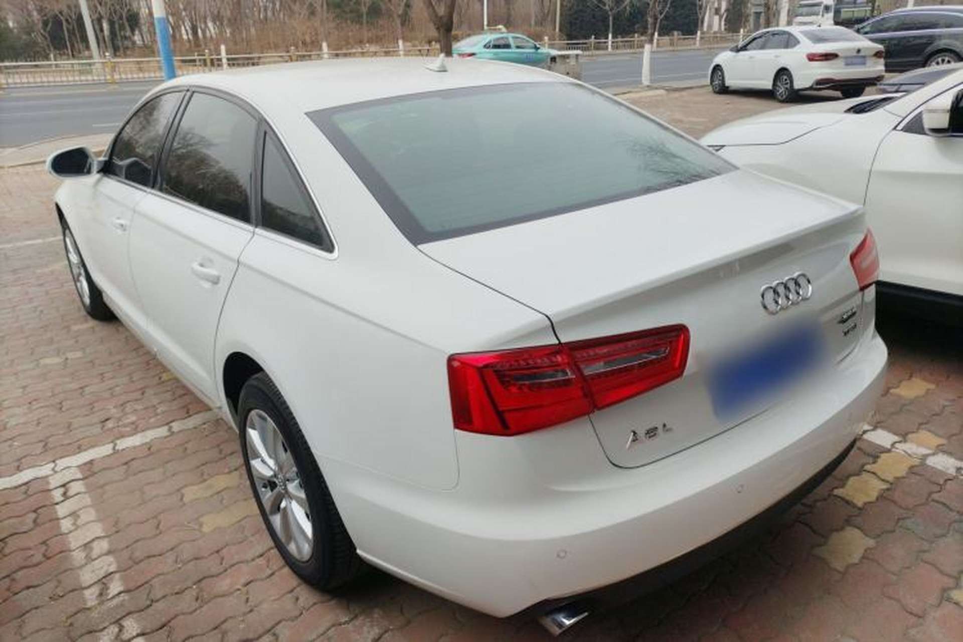 Used Audi A6L 2014 TFSI Standard Model Rear Left 45 Deg