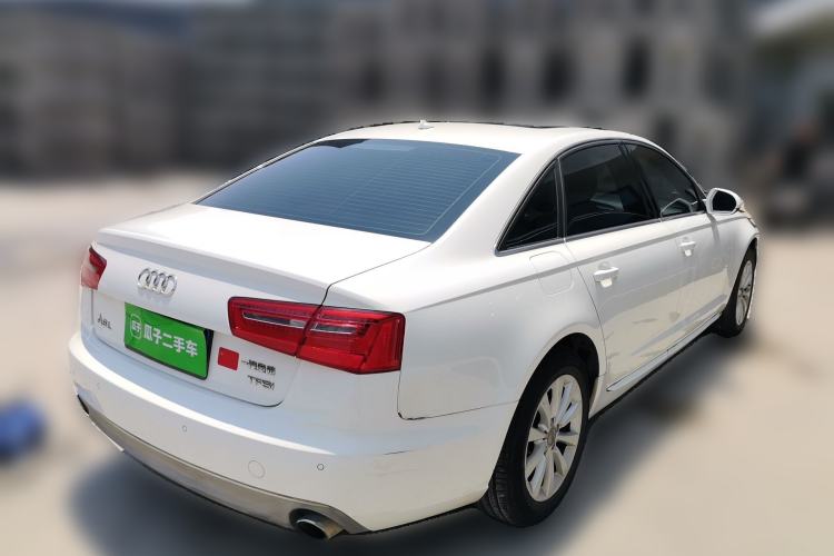 Used Audi A6L 2014 TFSI Standard Model Rear Right 45 Deg