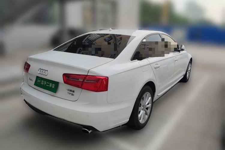 Used Audi A6L 2014 TFSI Standard Model Rear Right 45 Deg