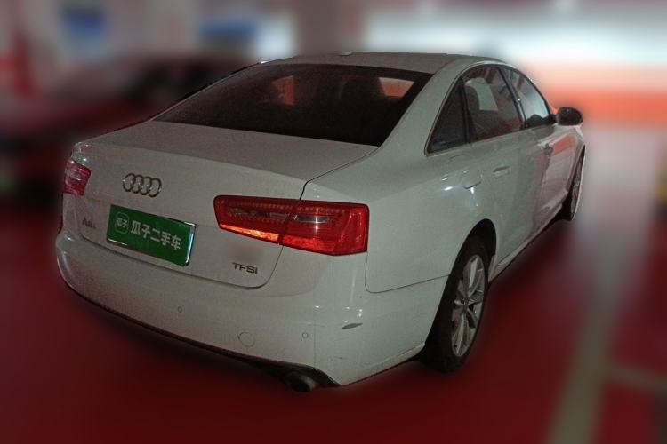 Used Audi A6L 2014 TFSI Standard Model Rear Right 45 Deg