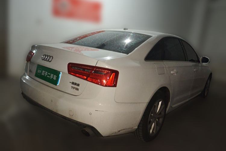 Used Audi A6L 2014 TFSI Standard Model Rear Right 45 Deg