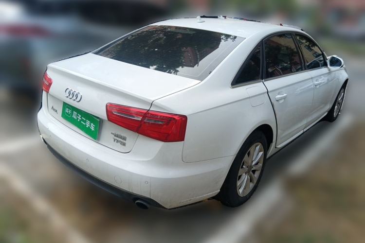 Used Audi A6L 2014 TFSI Comfort Model Rear Right 45 Deg