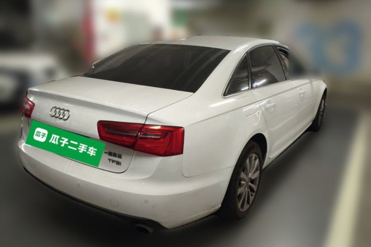 Used Audi A6L 2014 TFSI Standard Model Rear Right 45 Deg