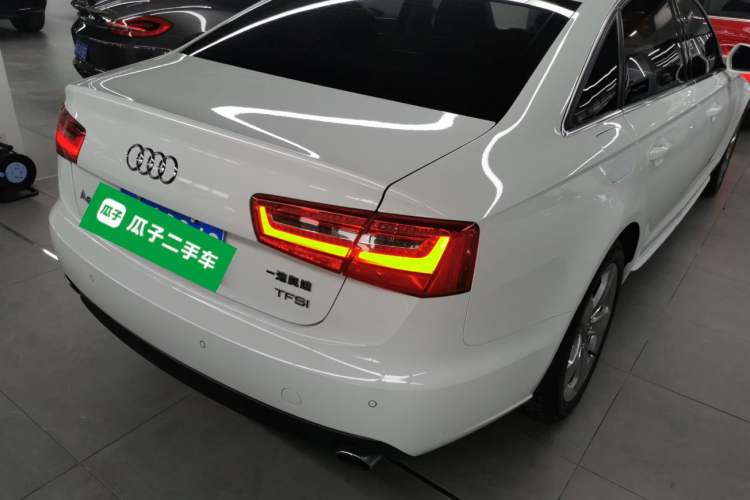 Used Audi A6L 2014 TFSI Standard Model Rear Right 45 Deg