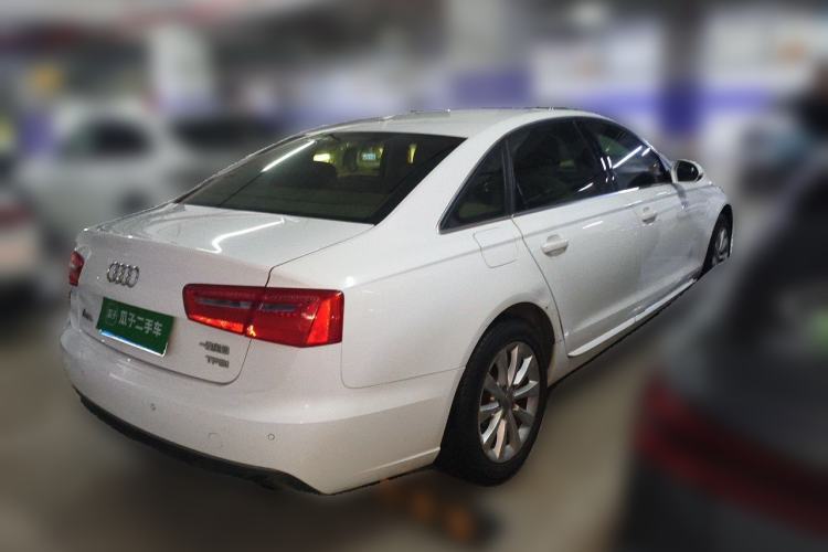 Used Audi A6L 2014 TFSI Standard Model Rear Right 45 Deg