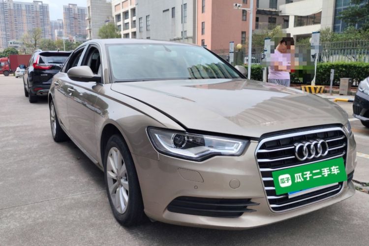 Used Audi A6L 2014 TFSI Comfort Model Front Right 45 Deg