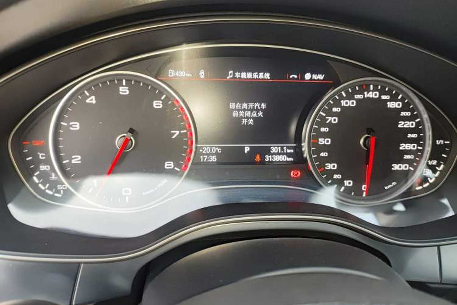 Used Audi A6L 2014 TFSI Standard Model Instrument Cluster