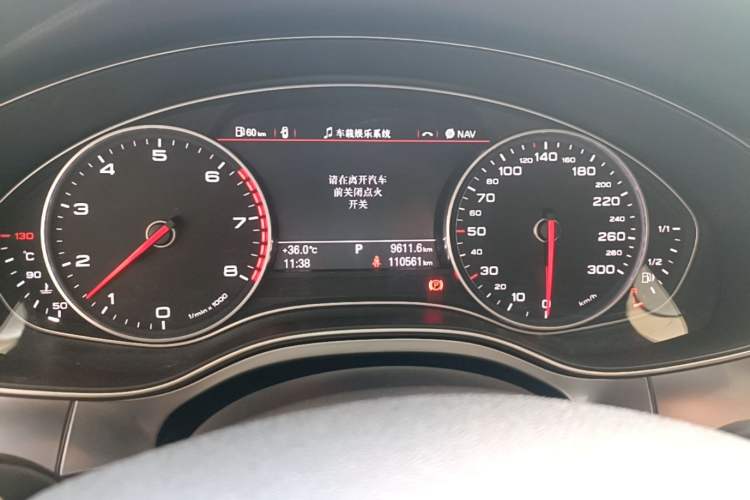 Used Audi A6L 2014 TFSI Standard Model Instrument Cluster
