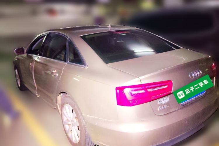Used Audi A6L 2014 TFSI Standard Model Rear Left 45 Deg