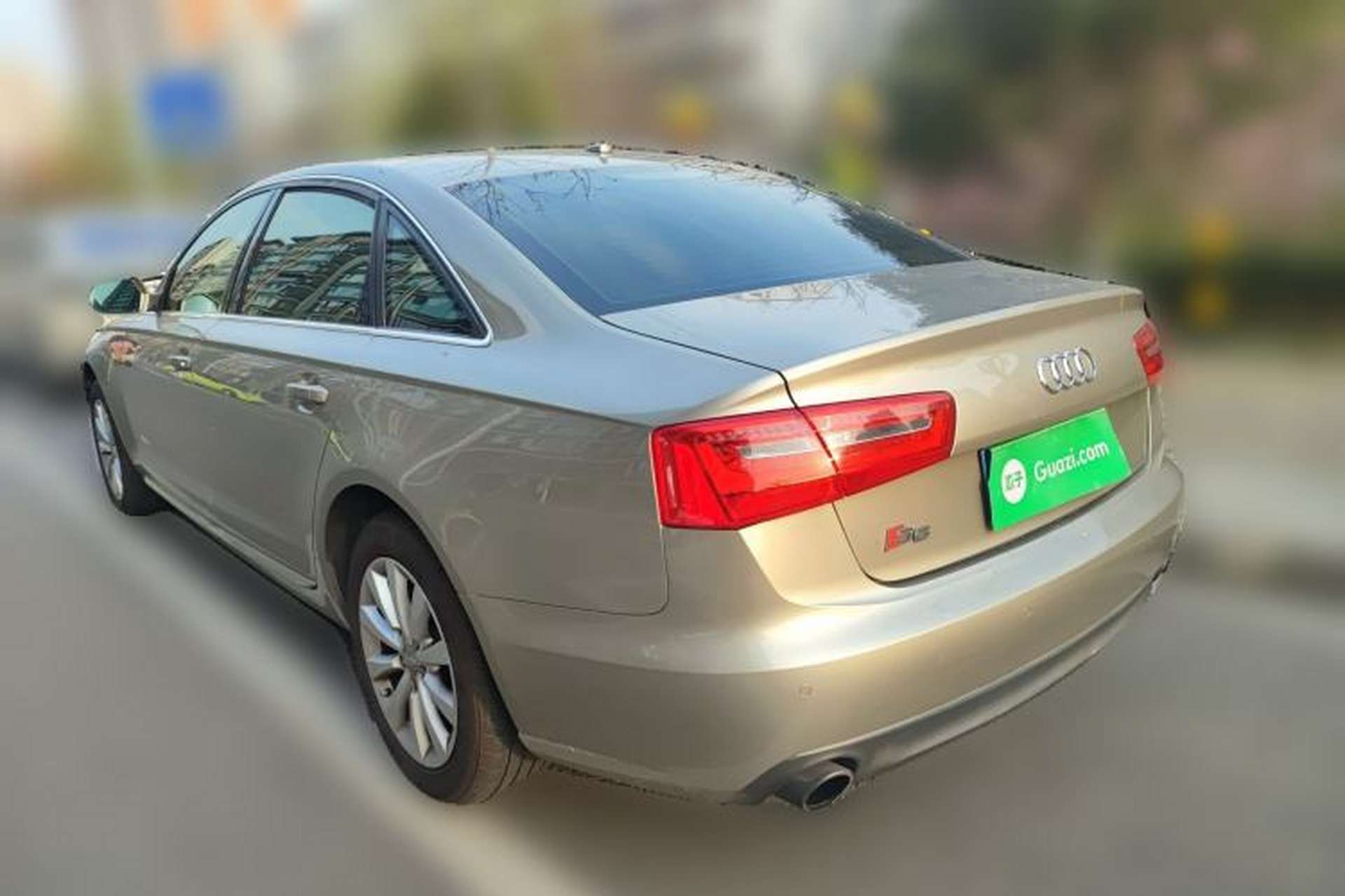 Used Audi A6L 2014 TFSI Standard Model Rear Left 45 Deg