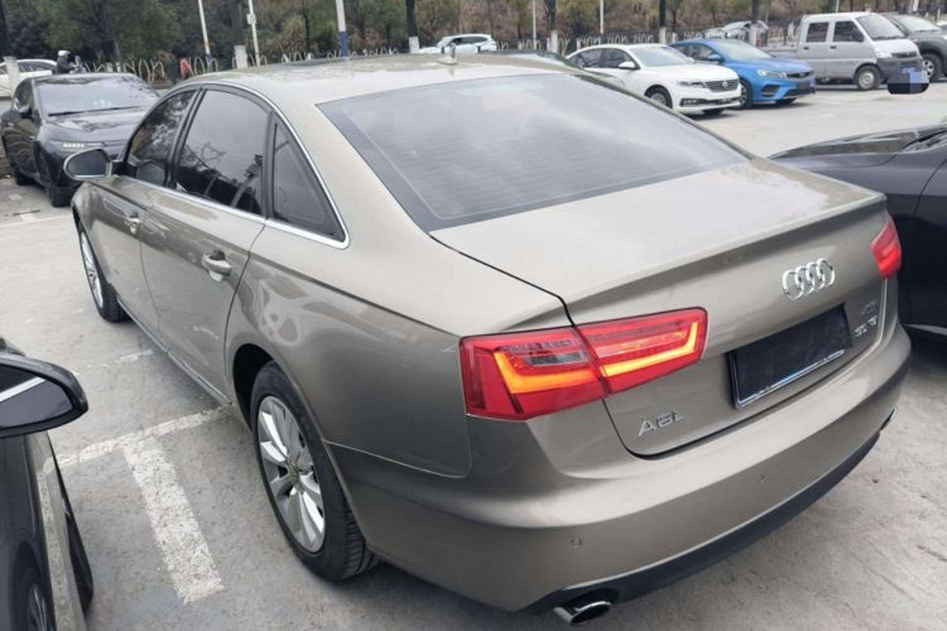 Used Audi A6L 2014 30 FSI Comfort Model Rear Left 45 Deg