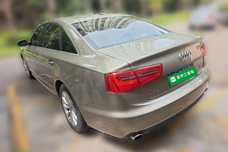 Used Audi A6L 2014 TFSI Standard Model Rear Left 45 Deg