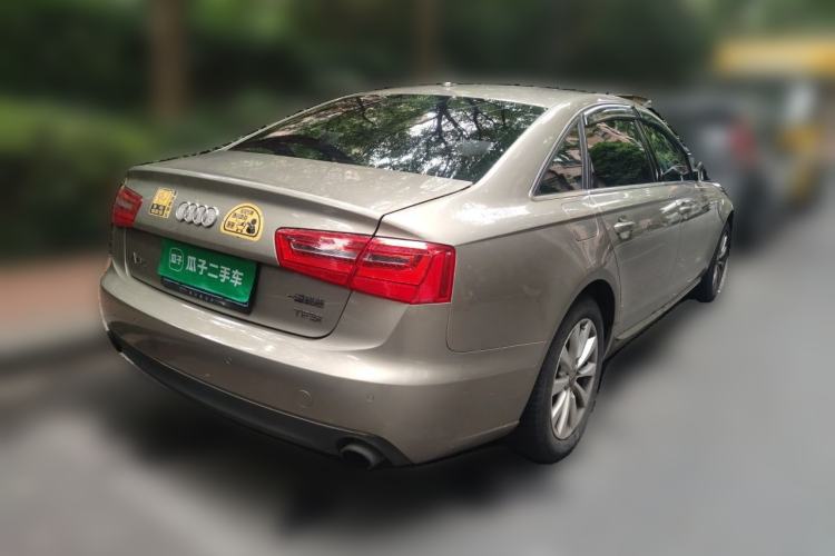 Used Audi A6L 2014 TFSI Standard Model Rear Right 45 Deg
