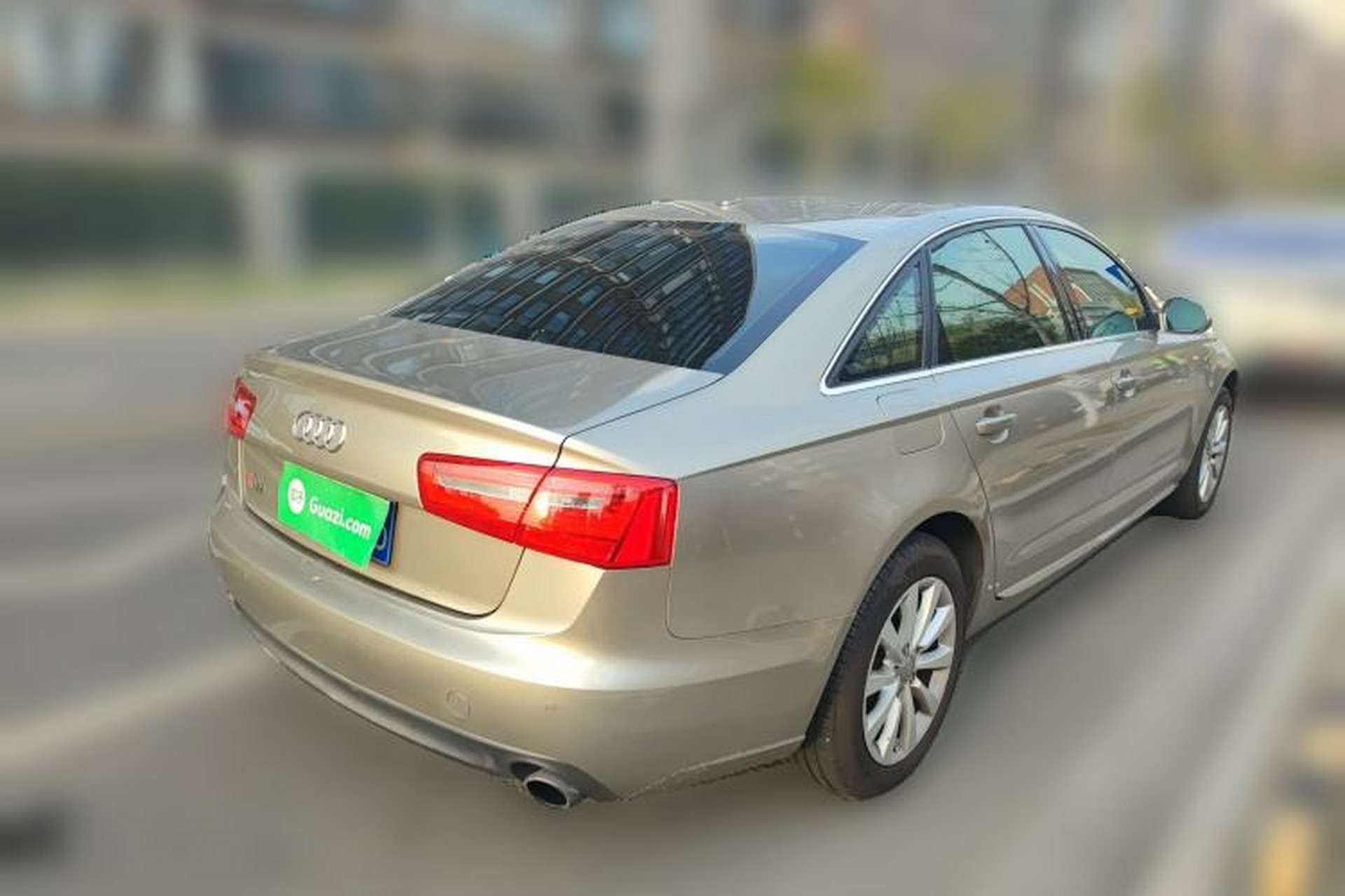 Used Audi A6L 2014 TFSI Standard Model Rear Right 45 Deg