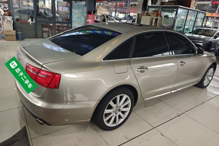 Used Audi A6L 2014 TFSI Standard Model Rear Right 45 Deg