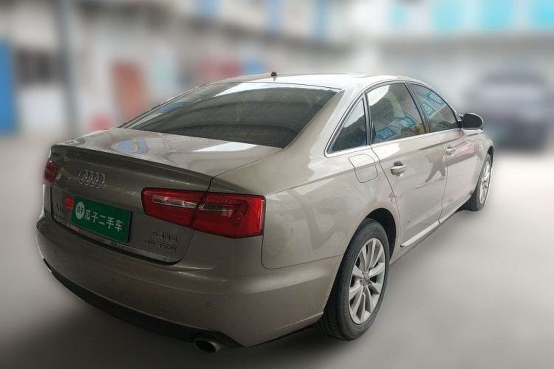 Used Audi A6L 2014 TFSI Standard Model Rear Right 45 Deg