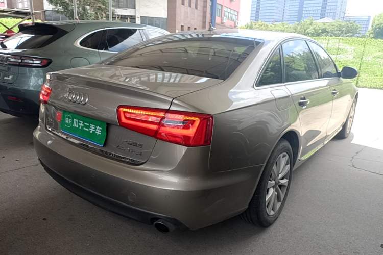 Used Audi A6L 2014 TFSI Standard Model Rear Right 45 Deg