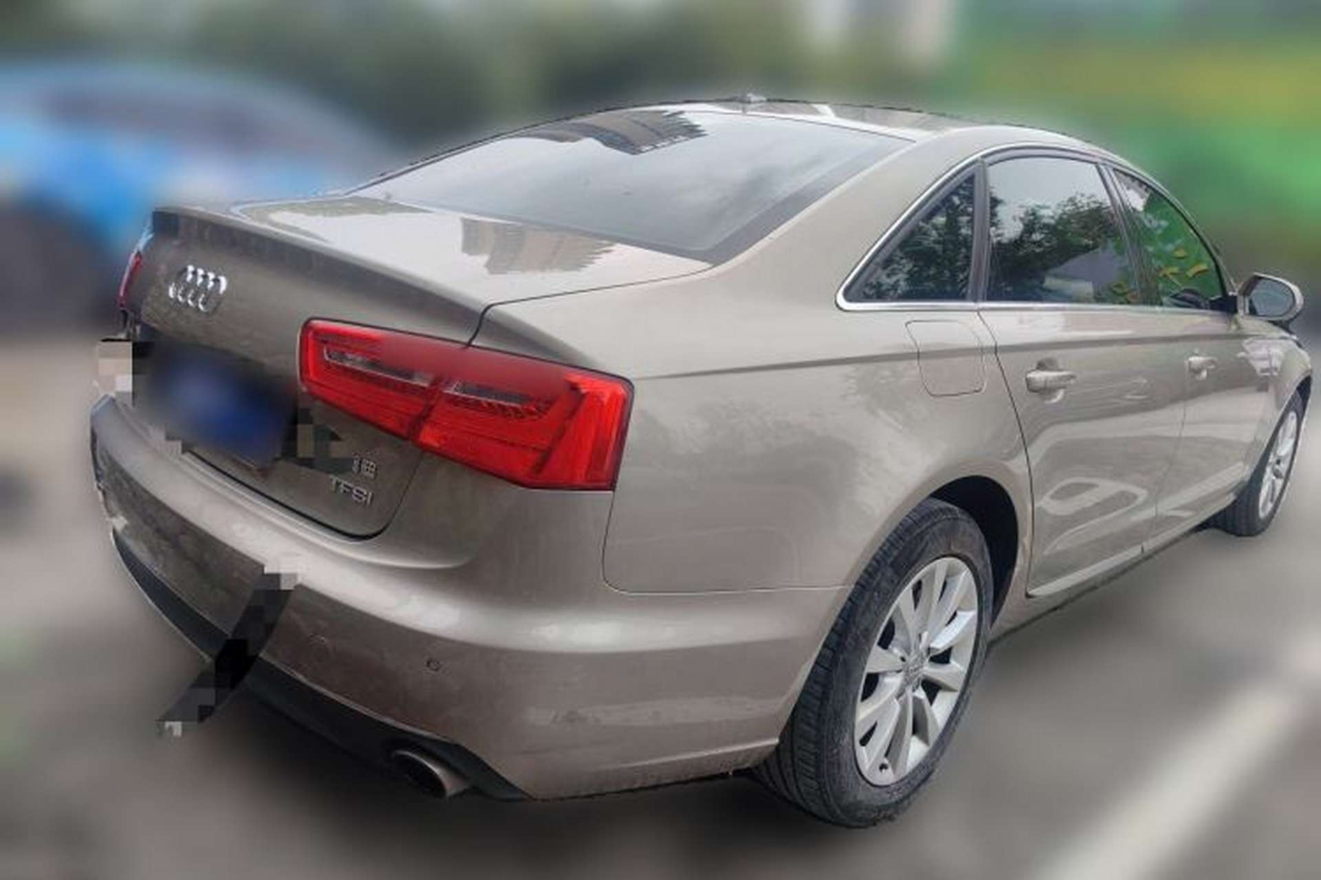 Used Audi A6L 2014 TFSI Standard Model Rear Right 45 Deg