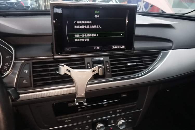 Used Audi A6L 2015 TFSI Millionth Anniversary Intelligent Model Audio And AC Panel