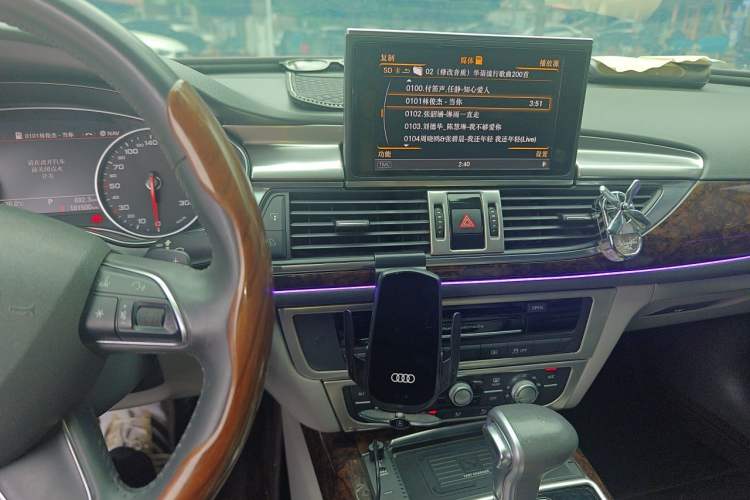 Used Audi A6L 2015 TFSI Millionth Anniversary Intelligent Model Audio And AC Panel