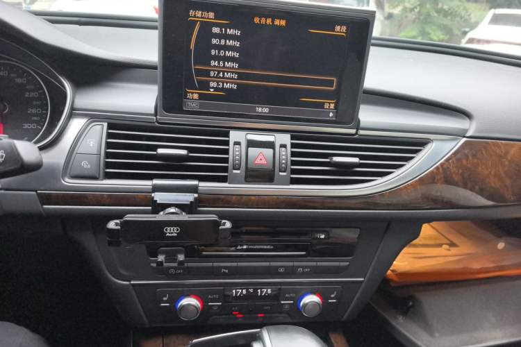 Used Audi A6L 2015 30 FSI Millionth Anniversary Comfort Model Audio And AC Panel