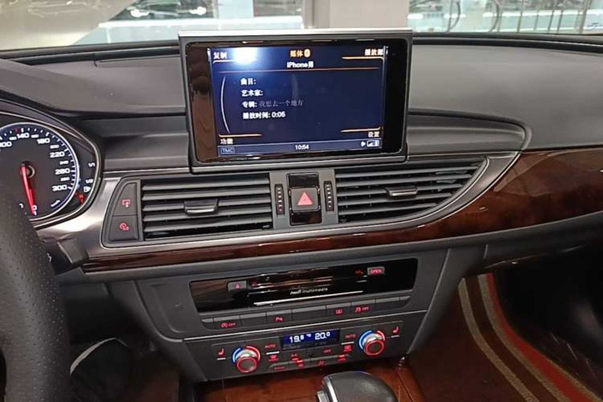 Used Audi A6L 2015 30 FSI Millionth Anniversary Comfort Model Audio And AC Panel