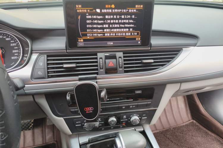 Used Audi A6L 2015 TFSI Millionth Anniversary Intelligent Model Audio And AC Panel