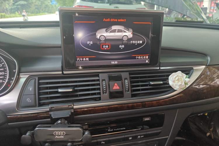 Used Audi A6L 2015 30 FSI Millionth Anniversary Comfort Model Audio And AC Panel