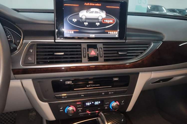 Used Audi A6L 2015 30 FSI Millionth Anniversary Comfort Model Audio And AC Panel