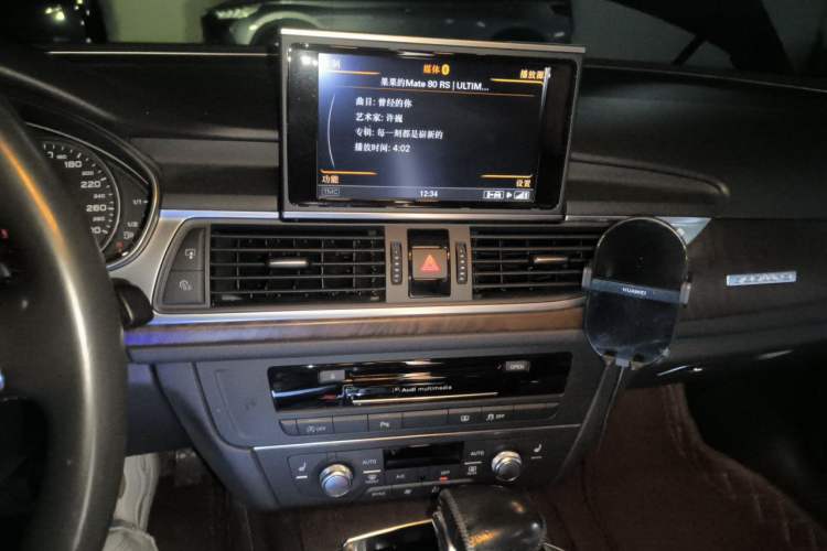Used Audi A6L 2015 35 FSI quattro Technology Edition Audio And AC Panel