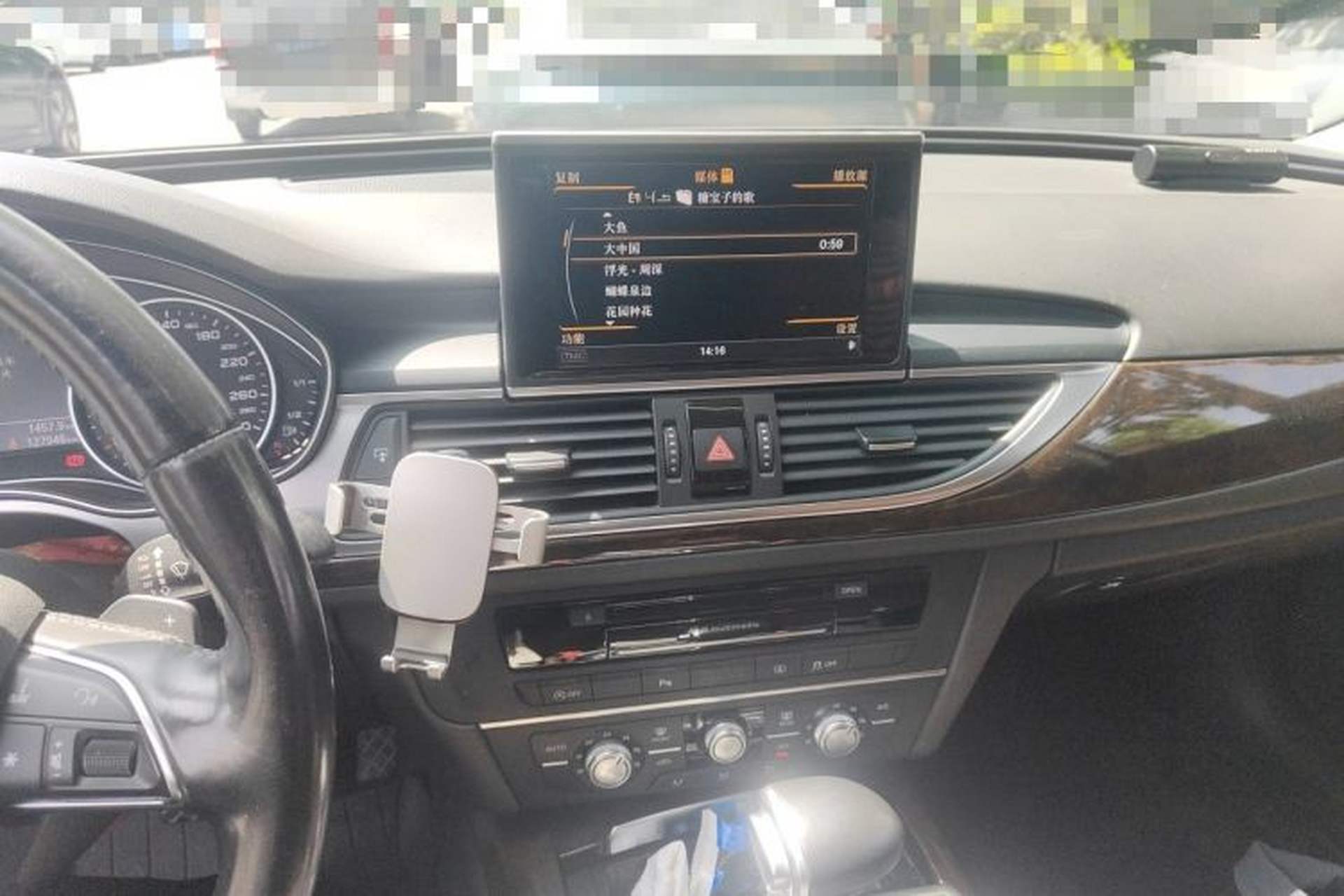Used Audi A6L 2015 TFSI Millionth Anniversary Intelligent Model Audio And AC Panel