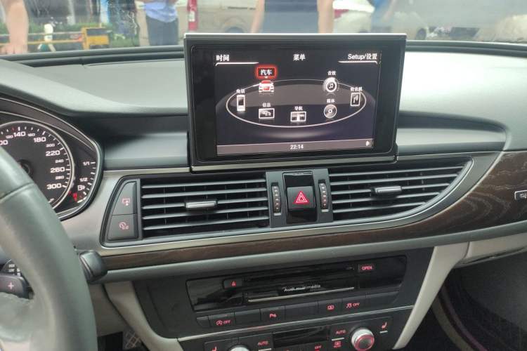Used Audi A6L 2015 35 FSI quattro Technology Edition Audio And AC Panel