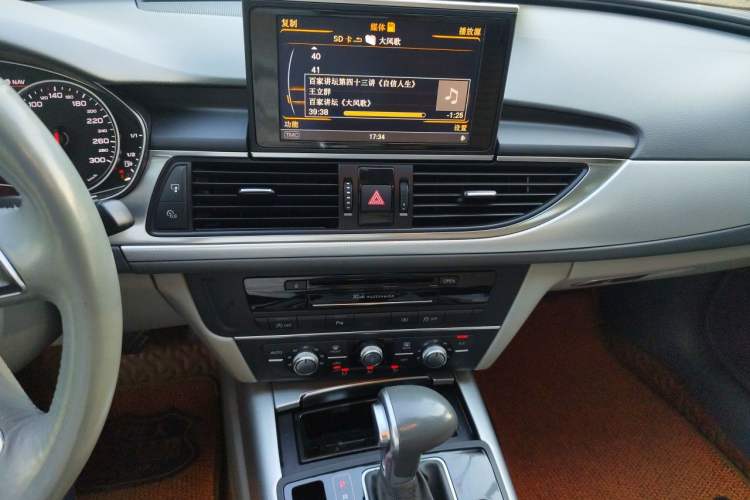 Used Audi A6L 2015 TFSI Millionth Anniversary Intelligent Model Audio And AC Panel