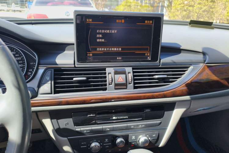 Used Audi A6L 2015 TFSI Millionth Anniversary Intelligent Model Audio And AC Panel