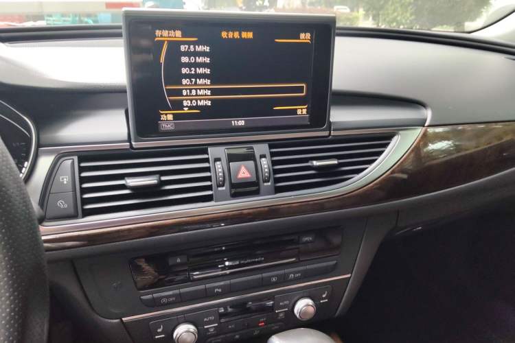 Used Audi A6L 2015 TFSI Millionth Anniversary Intelligent Model Audio And AC Panel